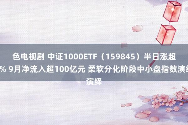 色电视剧 中证1000ETF（159845）半日涨超1% 9月净流入超100亿元 柔软分化阶段中小盘指数演绎